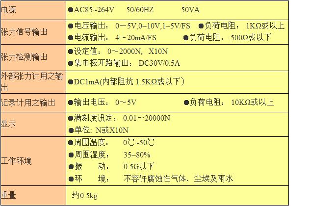 張力表 LM-10PD